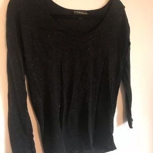 Rock & Republic Black Sparkly Sweater